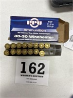 15 rd PPU 30-30 Win 170 gr FSP ammo