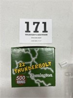 500rd Remington 22 Thunderbolt ammo