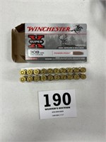20rd Winchester Super X 308 win 180gr ammo