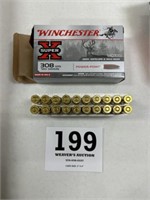 20rd Winchester Super X 308 win 180 gr ammo