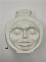 Goran Miskovic Tribal Head Face Ceramic Vase