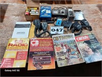 Vintage CB Radio Magazines, Mics, Accessories