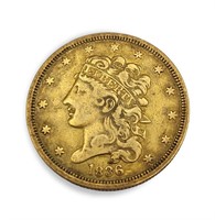 1836 Gold Half Eagle Coin