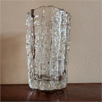 Mikasa Frostfire 9" Crystal Vase