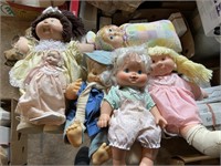 Cabbage patch kids and other baby dolls