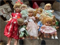 blond hard plastic dolls Hong Kong