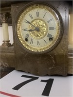 Seth Thomas mantel clock with keys