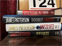James Patterson Hard Back Books (12)