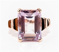 Jewelry 14kt Rose Gold Amethyst Ring