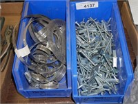 Hose Clamps & Drywall Toggle Anchors