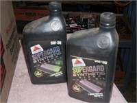8 New Quart Bottles 5W30 Synthetic Blend Motor Oil