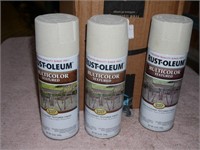 New 12 oz Cans Rustoleum Spray Paint - Caribbean