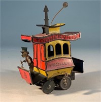 1922 Tin Toy Trolley Toonerville
