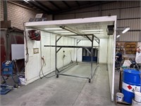 Demountable Spray Painting Booth Approx 7m x 3.5m