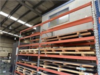 2 Bays 6 Tier Pallet Racking Approx 2.4m x 3.5m H