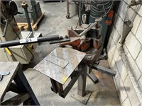 Bramley Manual Flat Steel Bender on Steel Pedestal