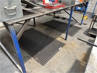 Plate Topped Assembly Bench Approx 3m x 1.5m