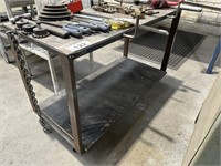 Steel Framed 2 Tiered Mobile Service Trolley