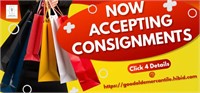 NOW ACCEPTING CONSIGNMENTS INFO