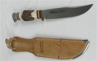 Compass 5 Inch Solingen Steel Hunting knife