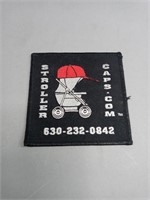 Stroller Caps.com patch around 2 inches size