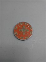 wijikura metal coin art piece