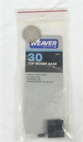 Weaver 30 Top Mount Base used as front of base on