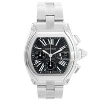 Cartier Roadster Chronograph Stainless Steel Men's