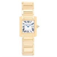 Cartier Tank Francaise Midsize Gold Unisex Watch W