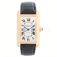 Cartier Tank Americaine 18k Yellow Gold Automatic