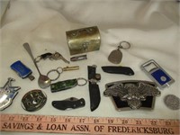 Knives - Buckle - Keychains - Small Collectibles