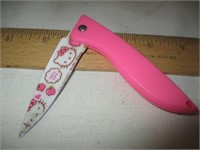 Hello Kitty 3.5" Folding Knife - Unused