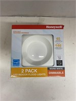 (2x bid) Honeywell 2pk LED Indoor Flood Lights