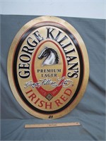 George Killian's Lager Tin Sign