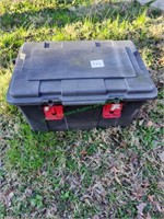 Storage Box and Contents, Lawn Cart