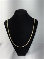 10 KT GOLD YELLOW ROPE CHAIN