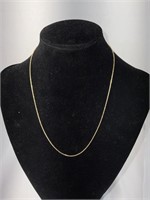 14 KT GOLD TWO TONE SNAKE CHAIN