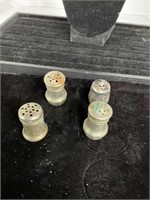 4 STERLING SILVER SHAKERS