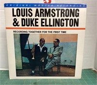 Louis Armstrong & Duke Ellington LP
