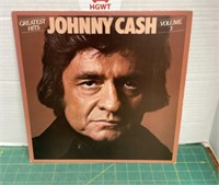 Johnny Cash LP White Label Promo