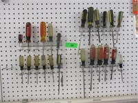 All Screwdrivers on Wall