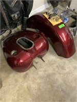 Gas Tank, Fender & Other Harley Parts
