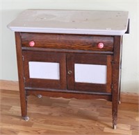 PAINTED COMMODE