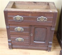COMMODE CHEST, NO TOP