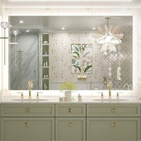 60 x 36 Inch Backlit Bathroom Lighted Mirror LED