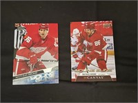 Red Wings Mathias Brome Young Guns and YG Canvas