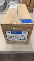 EATON Part#TP320
Box of 25, New, 4” octagon box-