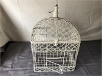 Contemporary Wire Form Bird Cage