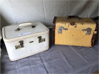 Two Vintage Cosmetic Cases