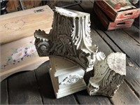 Architectural Pillar Tops with Composition Stand